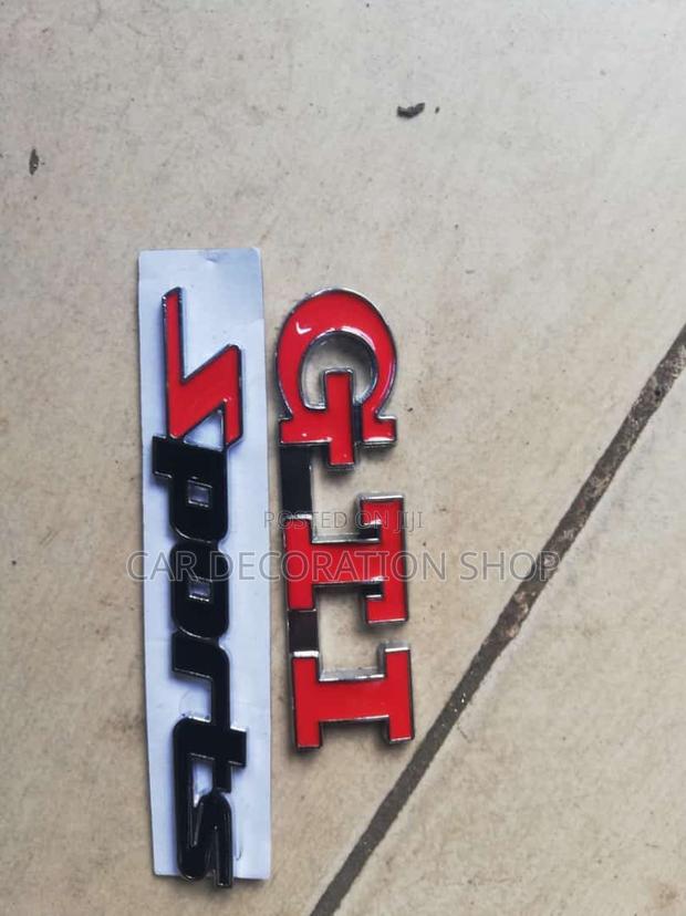 GTI or SPORT Badge