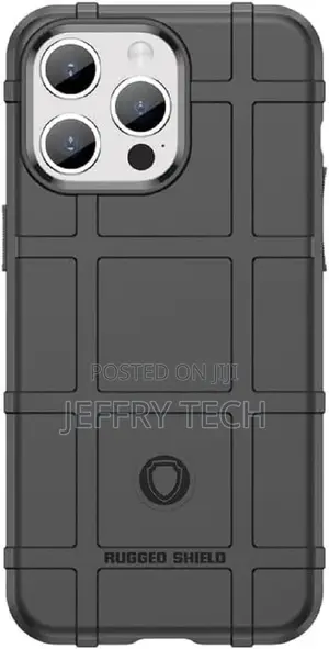 iPhone 15 Pro Max, Full Protection Rugged Shield, Non-Slip