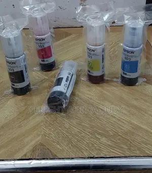 Cyan 1, Magenta 1, Yellow 1, Black 2, Original 103 Inks Set