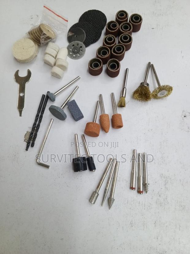 Rotary Tool Kit for Mini Drill, 92pc Dremel Engraving Accessories. - main view