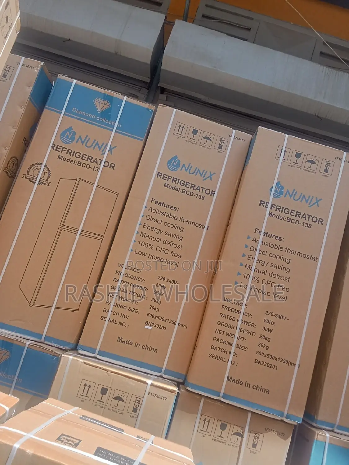 Fridges Nunix 138litrea Fridge
