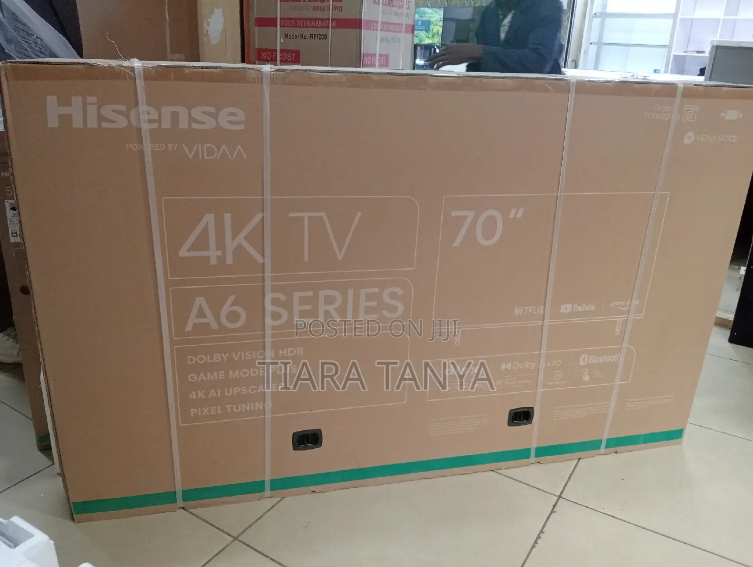 Hisense 70 Inches Smart Uhd A6 Tv