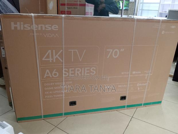 Hisense 70 Inches Smart Uhd A6 Tv - thumbnail 3
