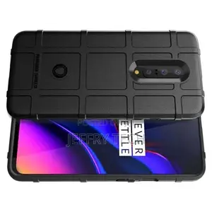 Rugged Shield Oneplus 7 Case - Black