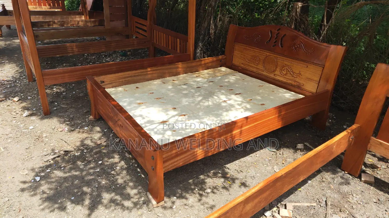 Pure Mahogany Bed