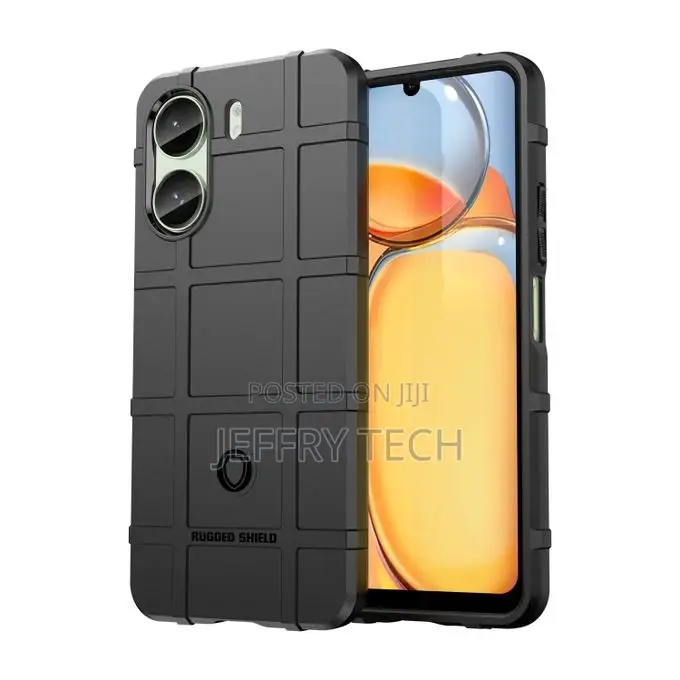 Xiaomi Redmi 13 Case, Laimtop Soft TPU Heavy Duty Rugged Sh
