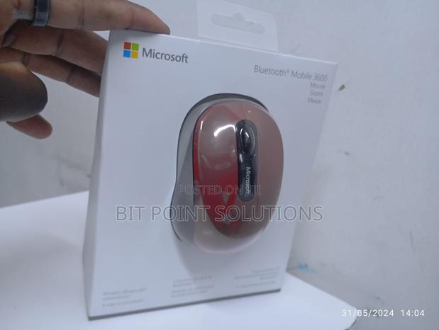 Mouse Microsoft Red Mobile 3600 - main view