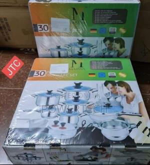Marwa 30pcs Stainless Cookware Set - thumbnail 2