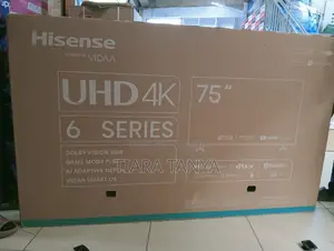 Hisense 75 Inch Smart UHD Frameless A6 Tv