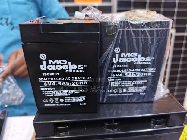 Jacobs 4.5ah 6V 20h/R Battery - thumbnail 2