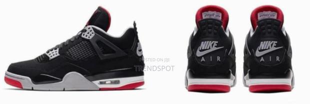 Air Jordan Retro 4 OG 'Bred' Sneakers