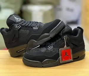 Quality Black Jordan 4s