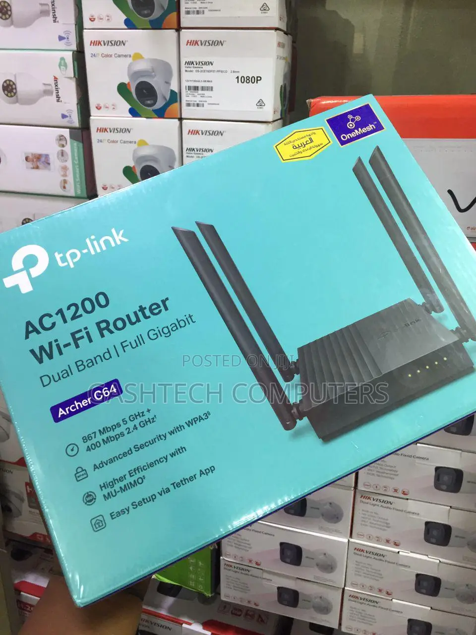 Tp-Link Archer C64 Ac 1200 Wifi Router
