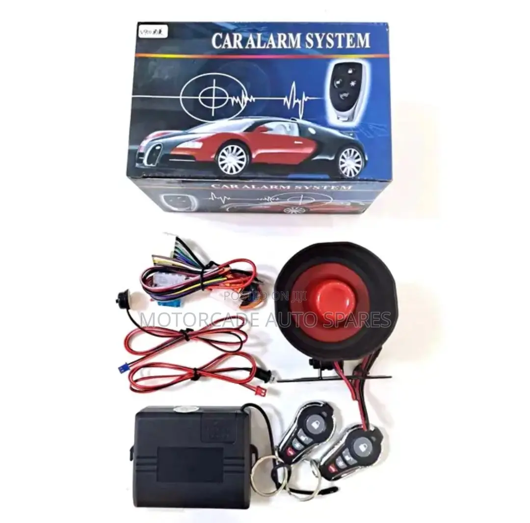 Car Alarm System With Cut Off