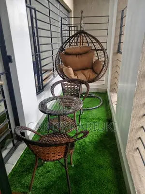 Garden Set (2 Chairs, a Table Plus a Swing)