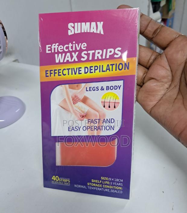 40 Strips Rapid Hair Removal Wax Strips, for Hair