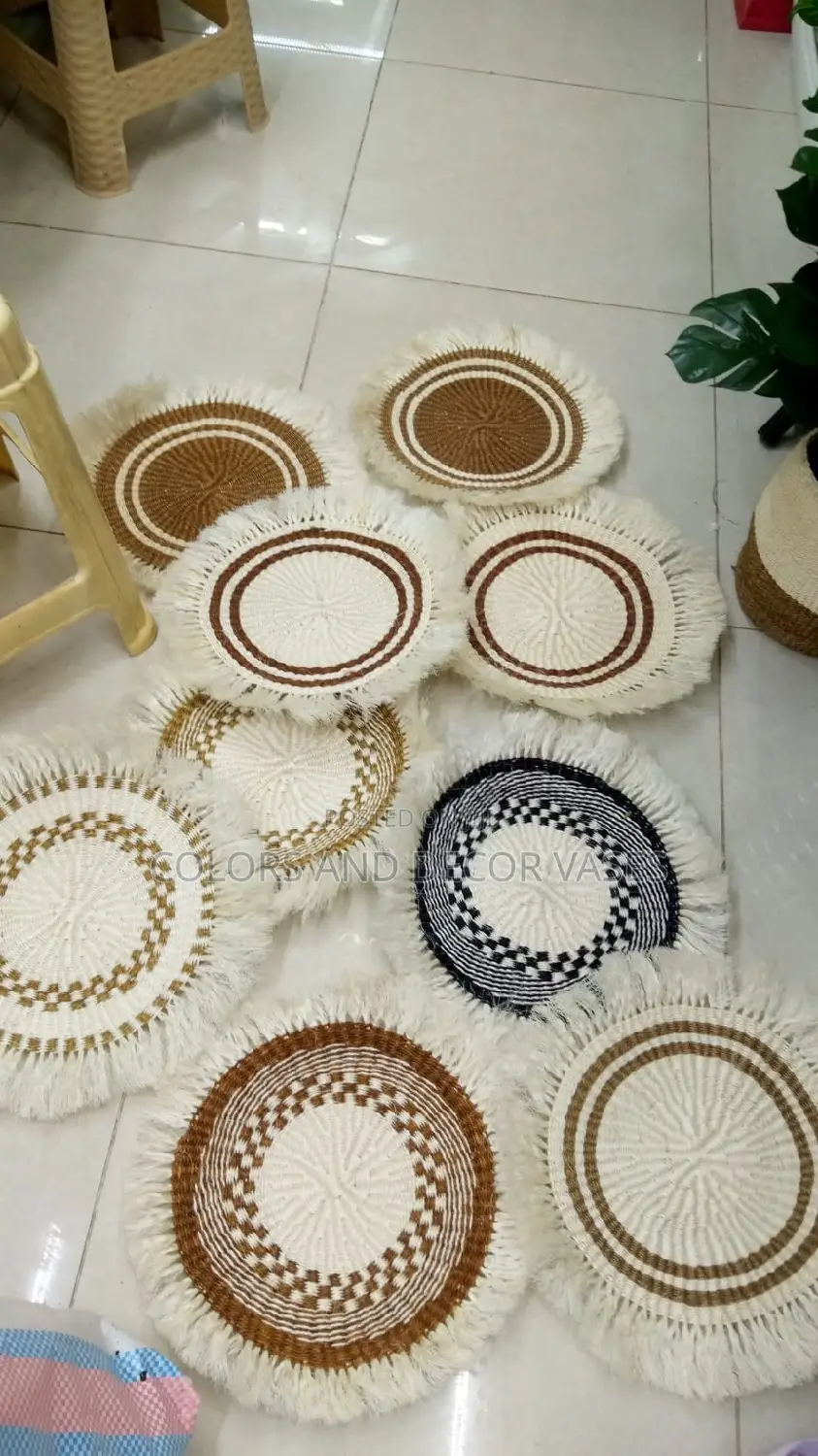 Table Mats Sisal Handmade for Home Decor