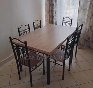 Wooden 6 Seater Dining Set