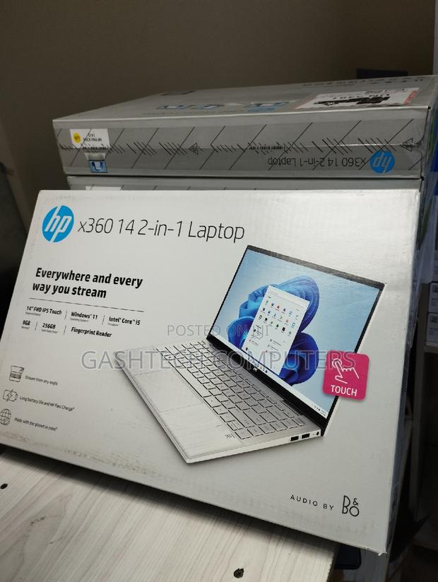 New Laptop HP Pavilion X360 14 8GB Intel Core I5 SSD 512GB - thumbnail 3