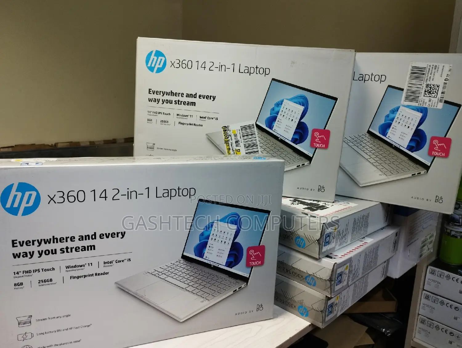 New Laptop HP Pavilion X360 14 8GB Intel Core I5 SSD 512GB