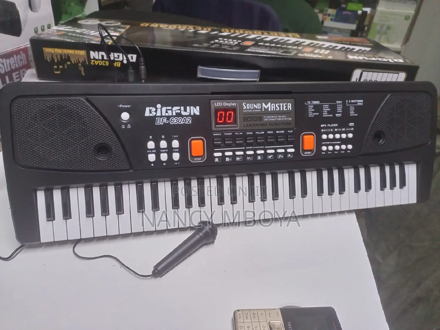 Bigfun 61 Key Mini Electronic Keyboard
Bf-630a2