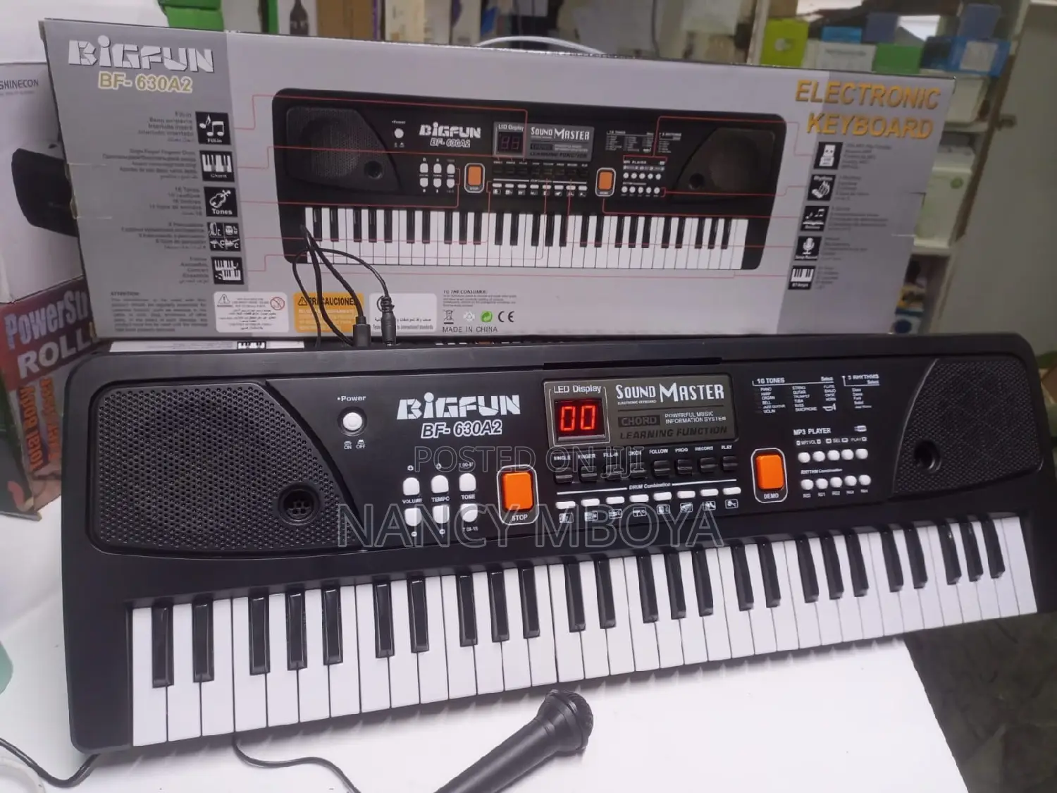 Bigfun 61 Key Mini Electronic Keyboard
Bf-630a2