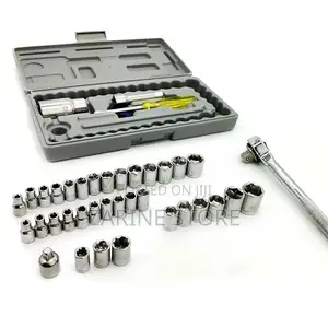 Car/Motorcycle Repair Tool 40pcs 1/4"Socket Set Combo Tool