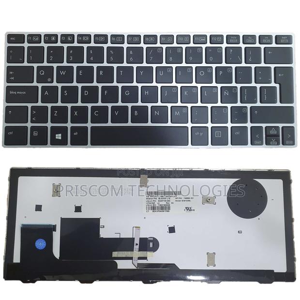 Keyboard For HP Elitebook Revolve 810 G1 810 G2 G3 Backlight - thumbnail 2