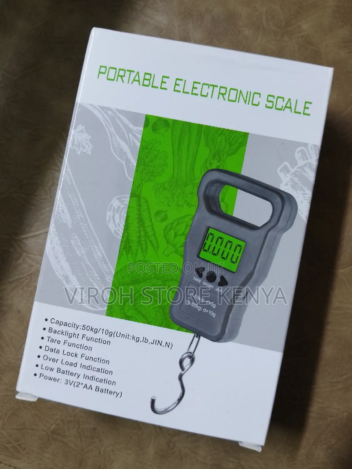 50kgs Rechargeable Weighing Scale