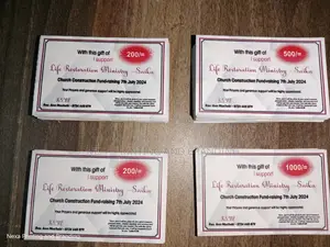 Harambee Cards With Denominations