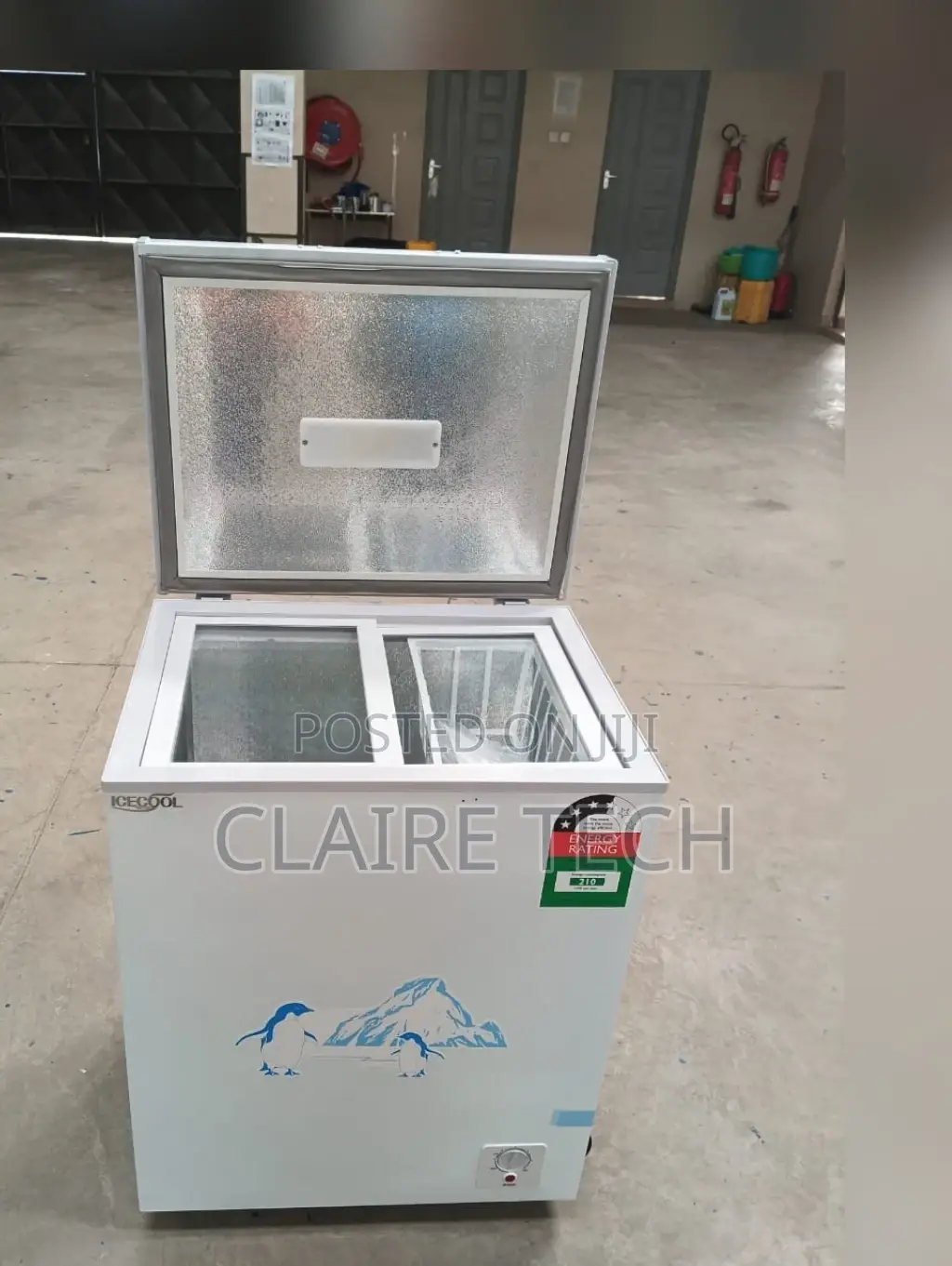 New Icecool 119 Litres Deep Freezer.
