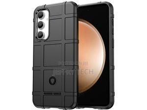 Samsung Galaxy S23 FE Rugged Shield Anti-Shock Case Black - thumbnail 2