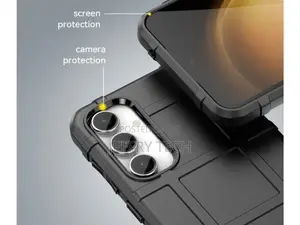 Samsung Galaxy S23 FE Rugged Shield Anti-Shock Case Black