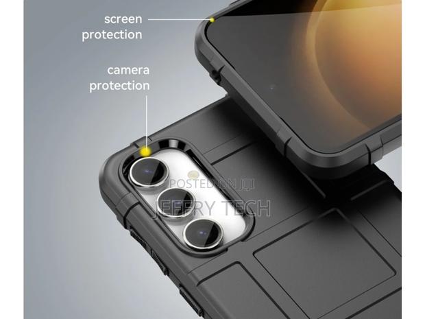 Samsung Galaxy S23 FE Rugged Shield Anti-Shock Case Black - thumbnail 3