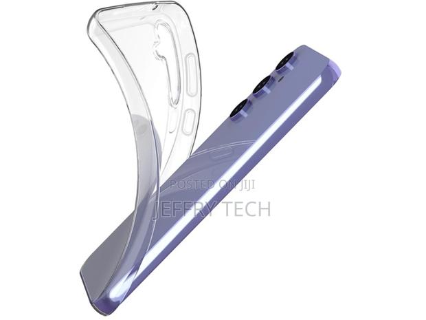 Samsung Galaxy S23 FE Rubber Case TPU Clear Case - thumbnail 2