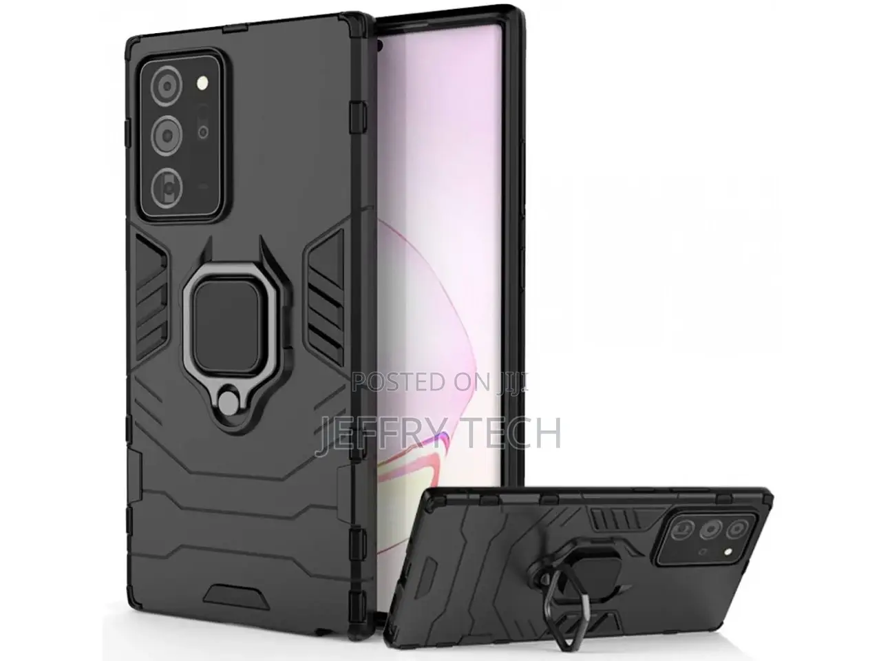 Samsung Galaxy Note20 Ultra Ringcase Anti-Shock Case Black