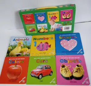 A Set of 6 My Little Board Book for Kids
