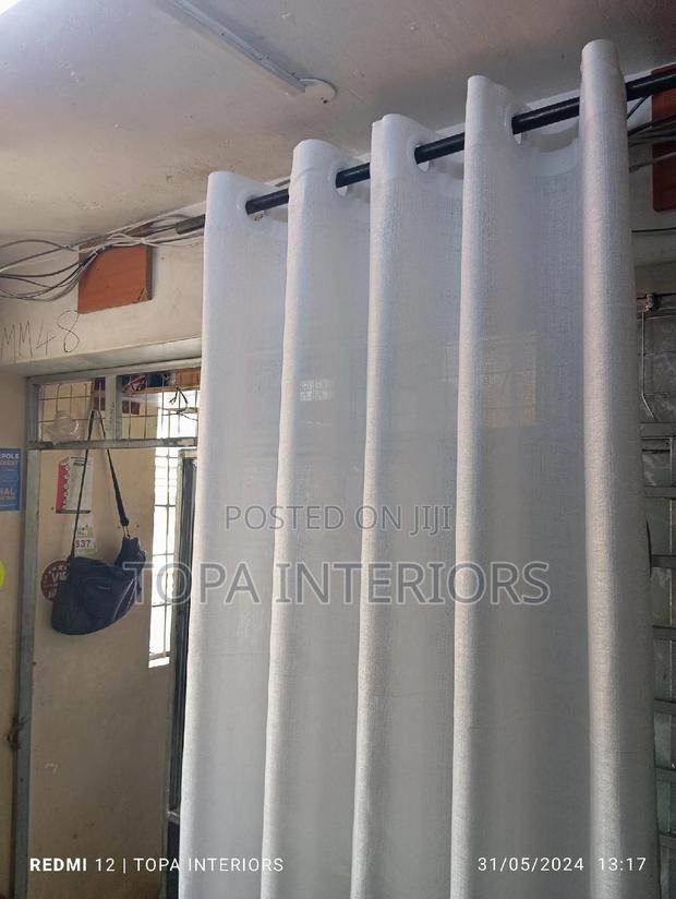 Heavy White Sheers Window Sheers Door Sheers