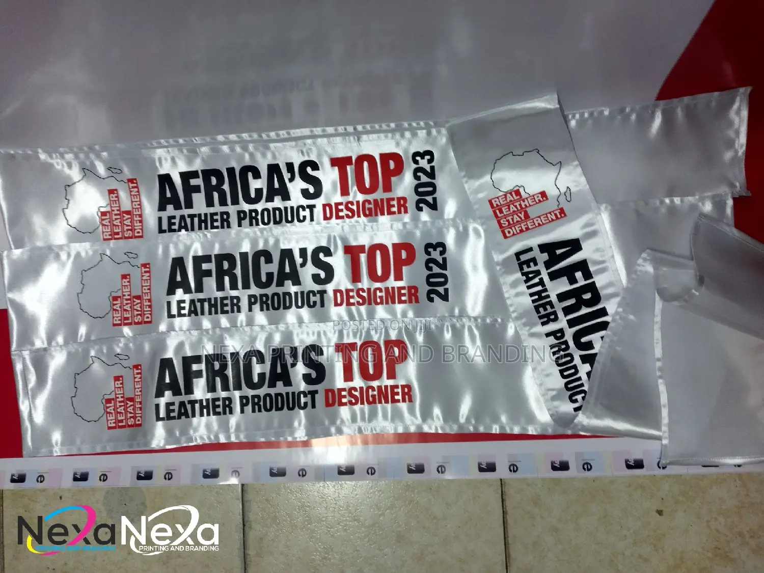 Branded Sashes