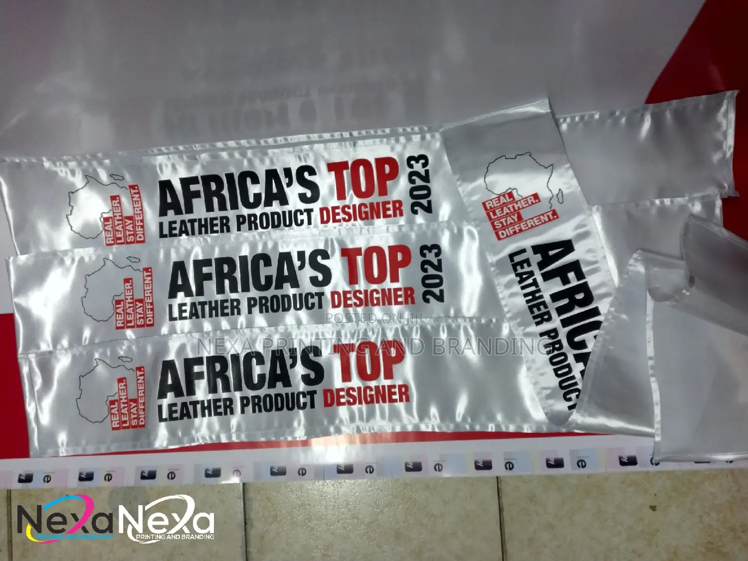 Branded Sashes