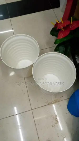 Big Vases Cream White