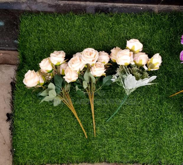 Peach Flowers Artificial - main view