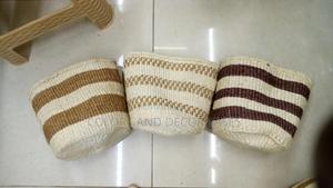 Size 8 Inches Brown and White Baskets - thumbnail 2