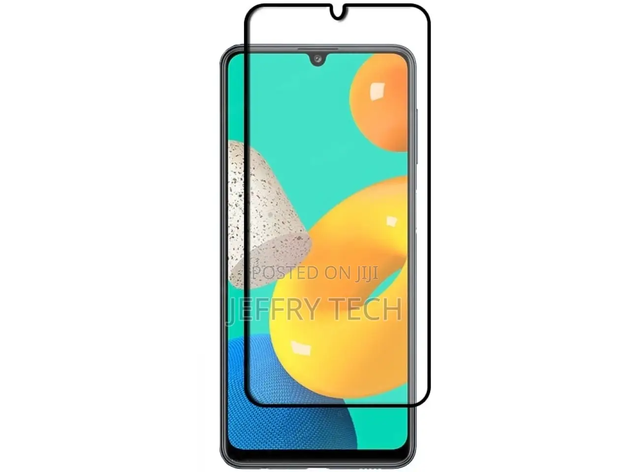 Samsung Galaxy M32 100% Full Screen Tempered Glass Screen Pr