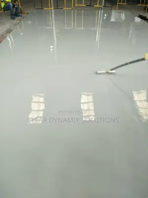 Ash Grey Industrial Epoxy Floor
