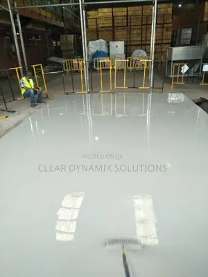 Ash Grey Industrial Epoxy Floor