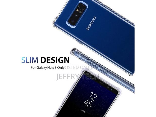 Samsung Galaxy Note8 Case Crystal Clear Case Bumper Transpar - thumbnail 3
