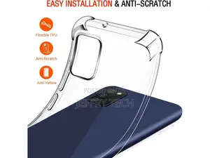 Samsung Galaxy A03s Case Crystal Clear Case Bumper Transpare