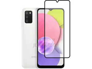 Samsung Galaxy A03s 100% Full Screen Tempered Glass Protecti