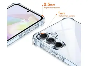 Samsung Galaxy A35 5G Case Crystal Clear Case Bumper Transpa